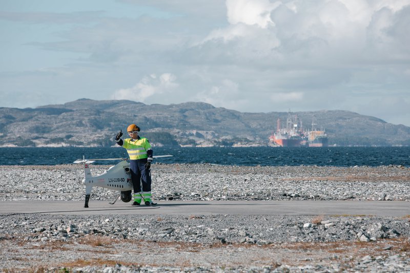 Equinor completes drone logistics operation to an offshore ...