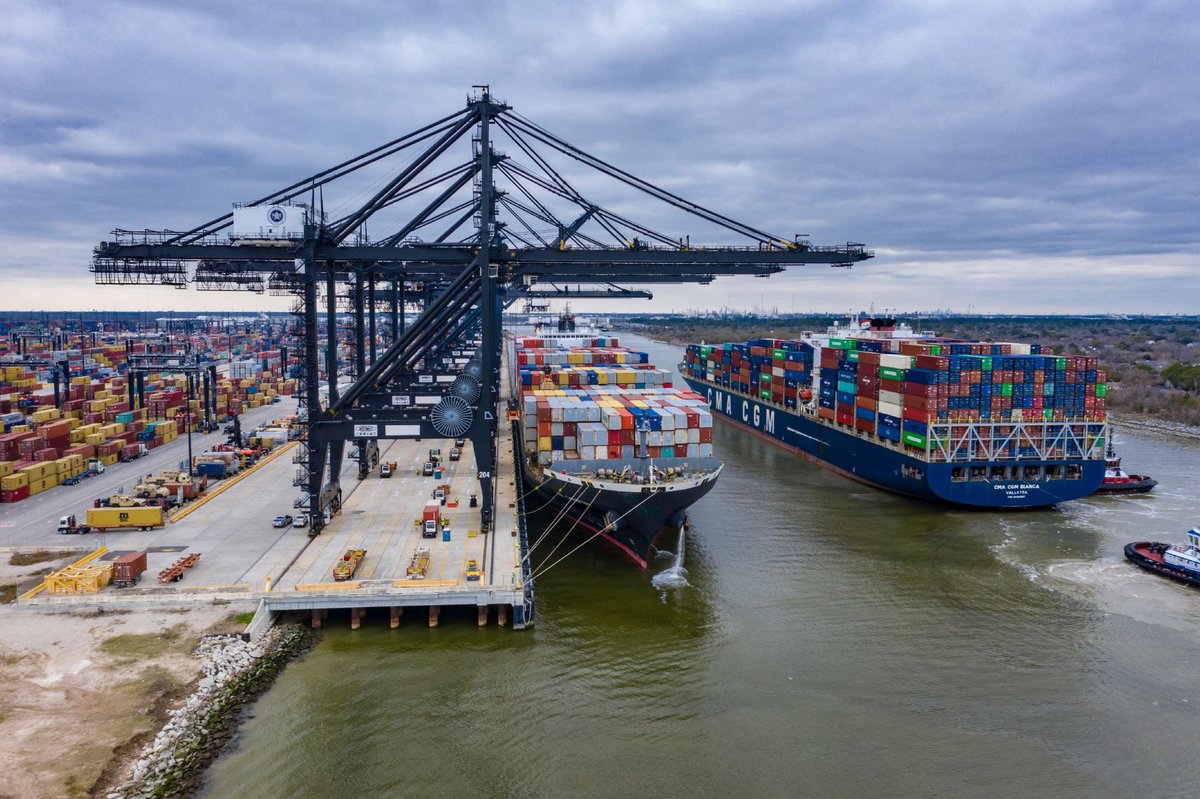Container quantity slips at Port Houston