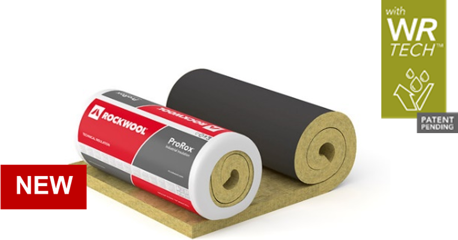 Rockwool Introduces Prorox® Mat (wrap) Insulation With Wr-tech™ Water 