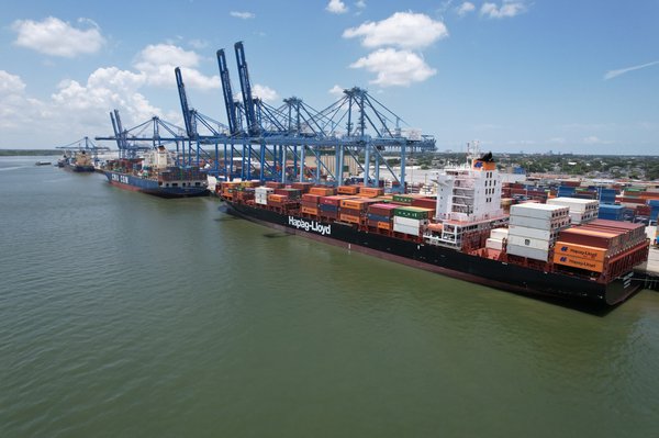 The Port of New Orleans announced record container growth