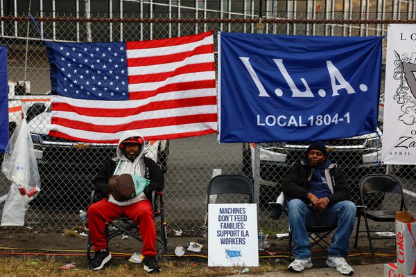 U.S. dockworkers strike, halting half the nation's ocean shipping