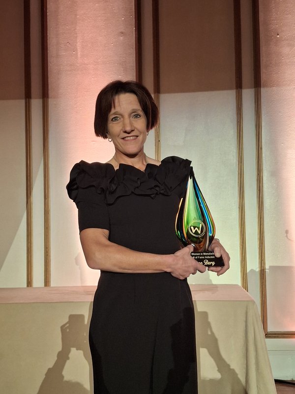 BASF executive Anne Berg inducted into Women in Manufacturing Hall of Fame