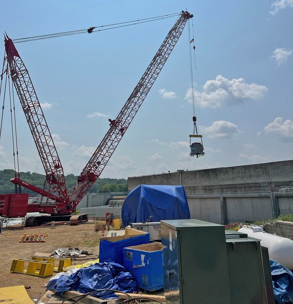 More power: ALL Crane sets two generators that double Minnesota dam’s capacity for electricity