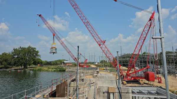 More power: ALL Crane sets two generators that double Minnesota dam’s capacity for electricity